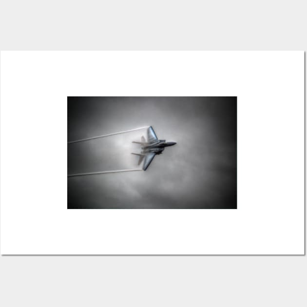 USAF F-15E Strike Eagle Pass Wall Art by Nigdaw